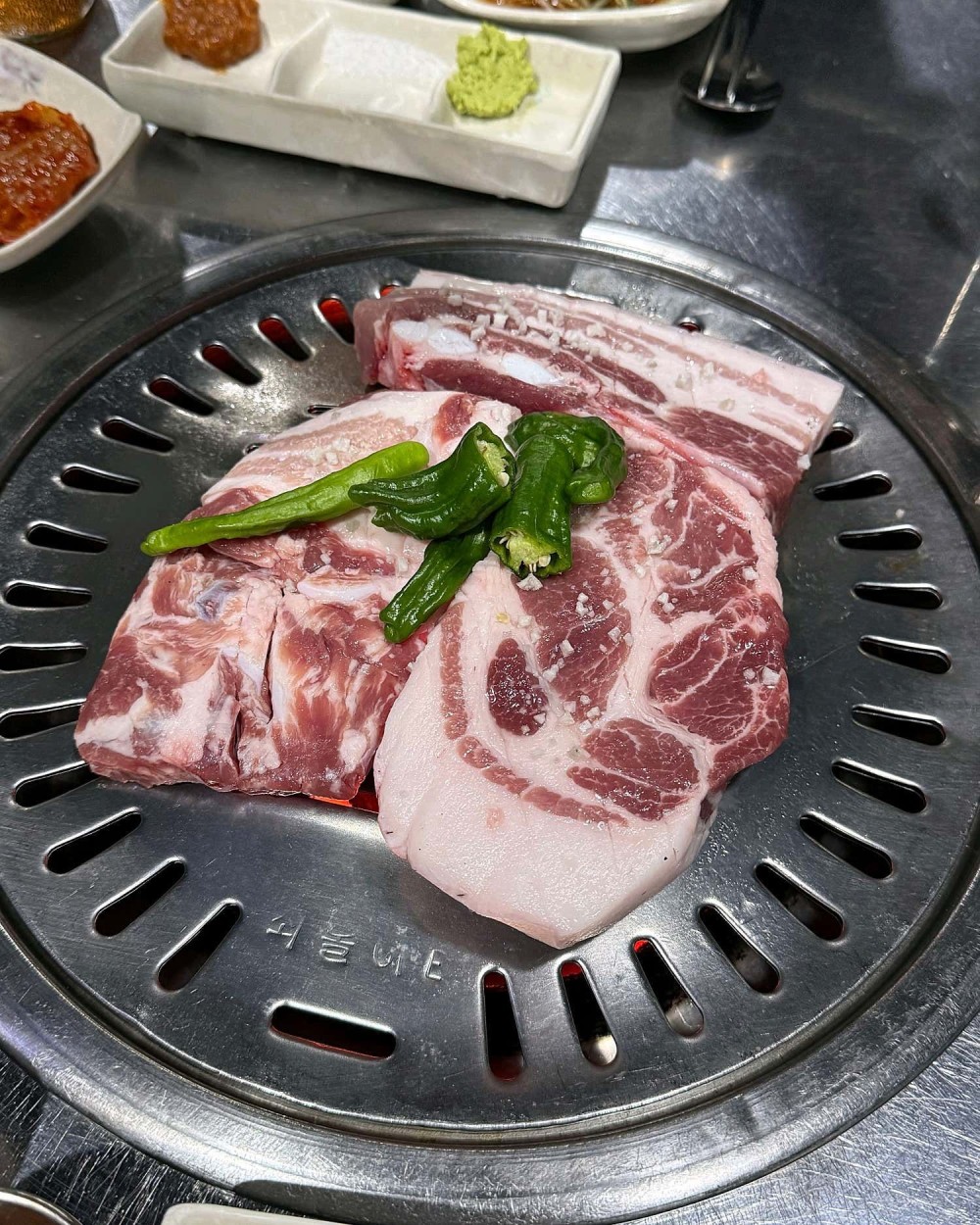 음식점 영수증이미지