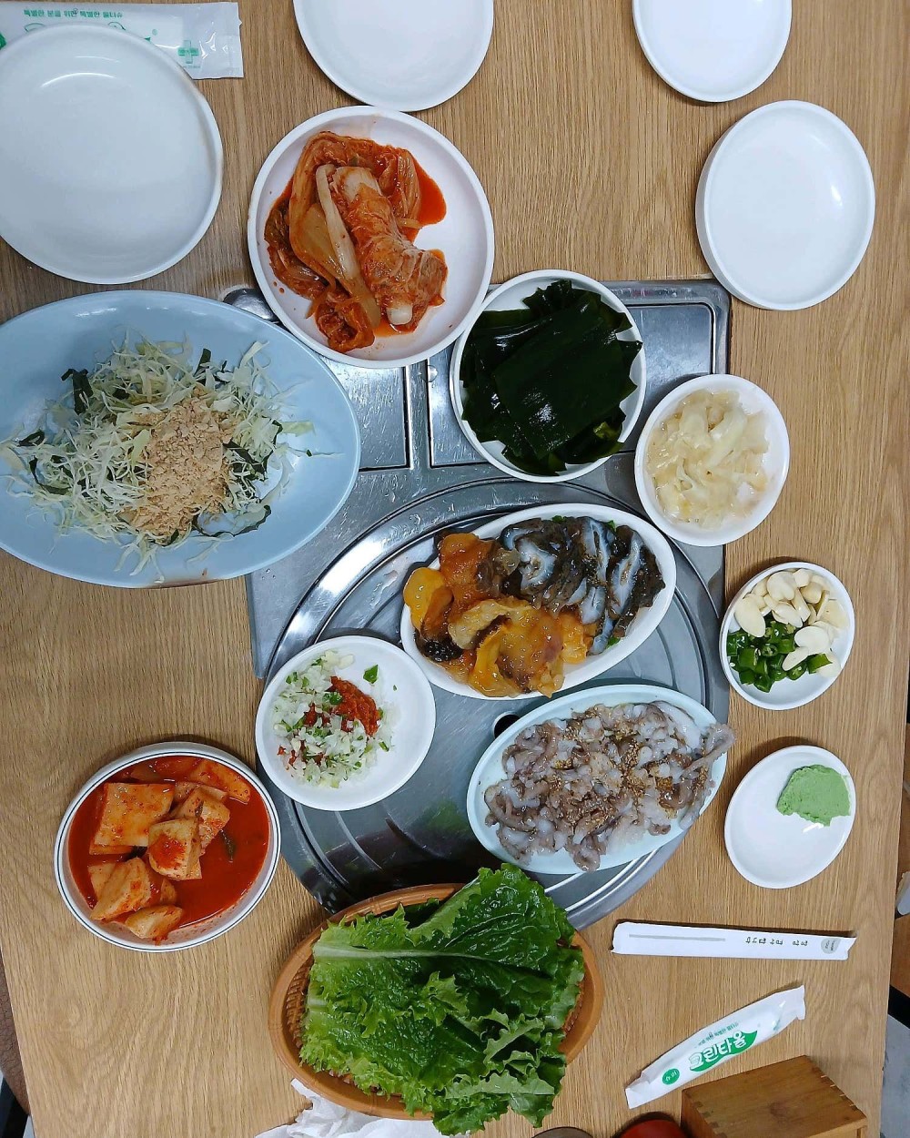 음식점 영수증이미지