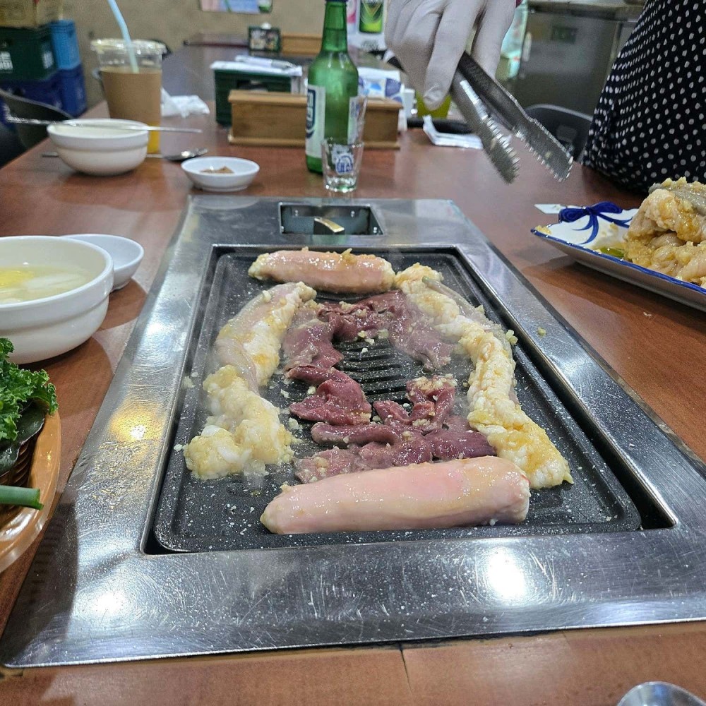 음식점 영수증이미지