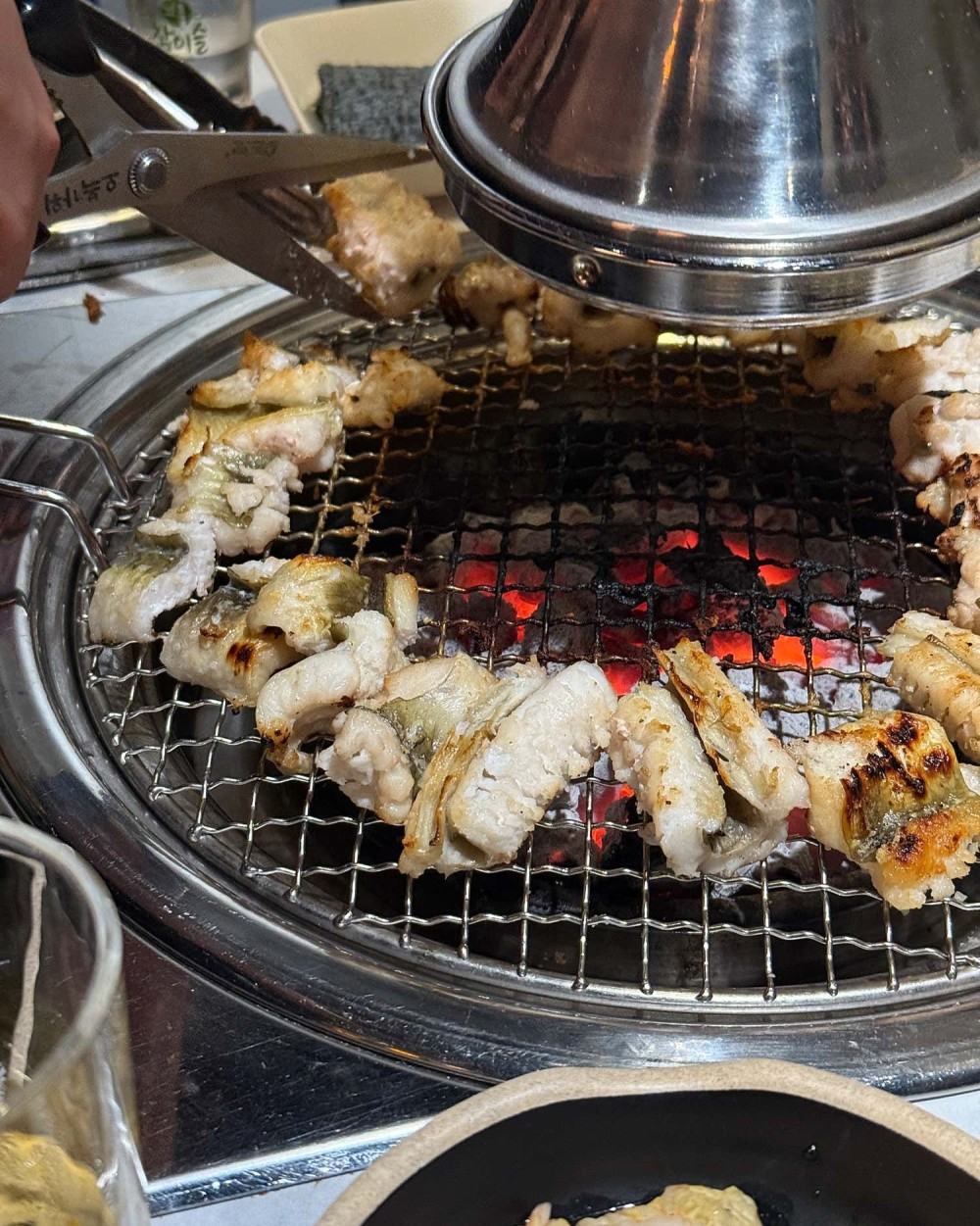 음식점 영수증이미지