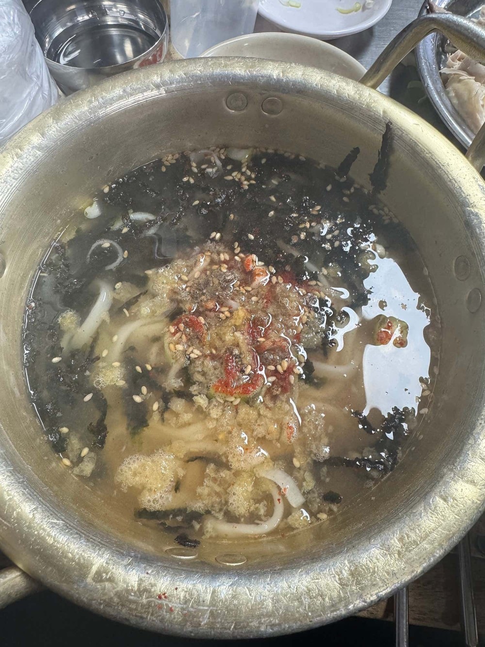 음식점 영수증이미지