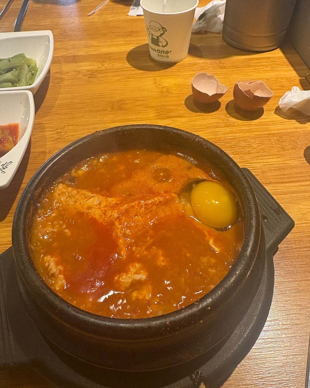 음식점 영수증이미지