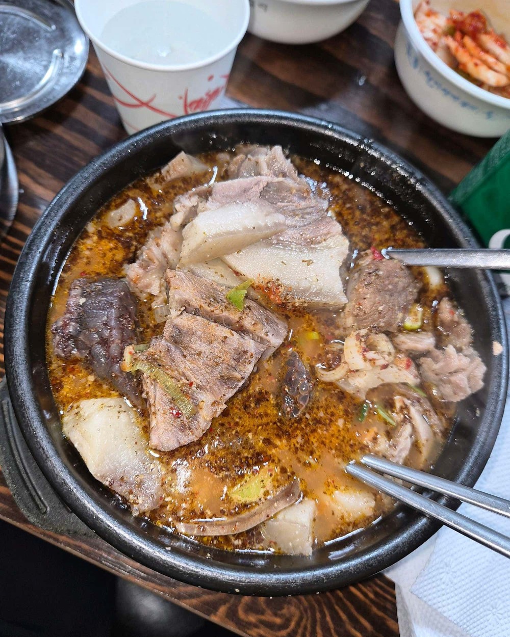 음식점 영수증이미지