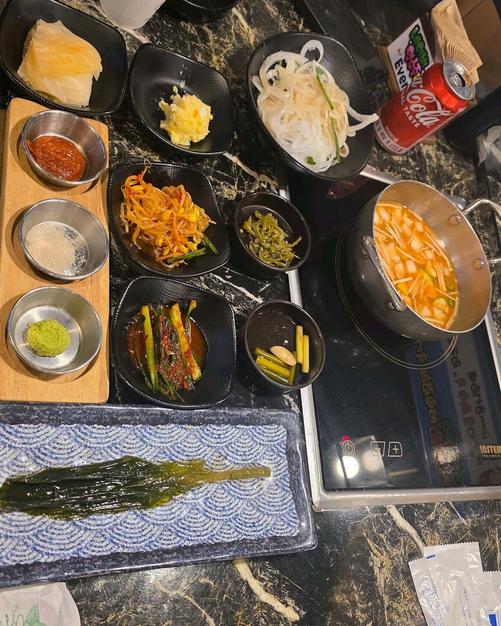 음식점 영수증이미지
