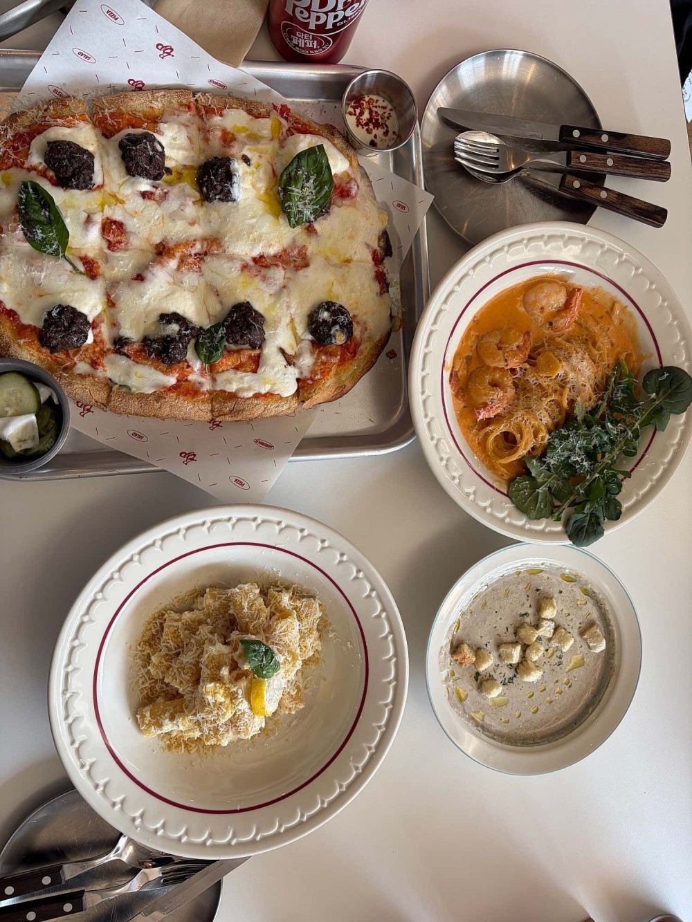 음식점 영수증이미지