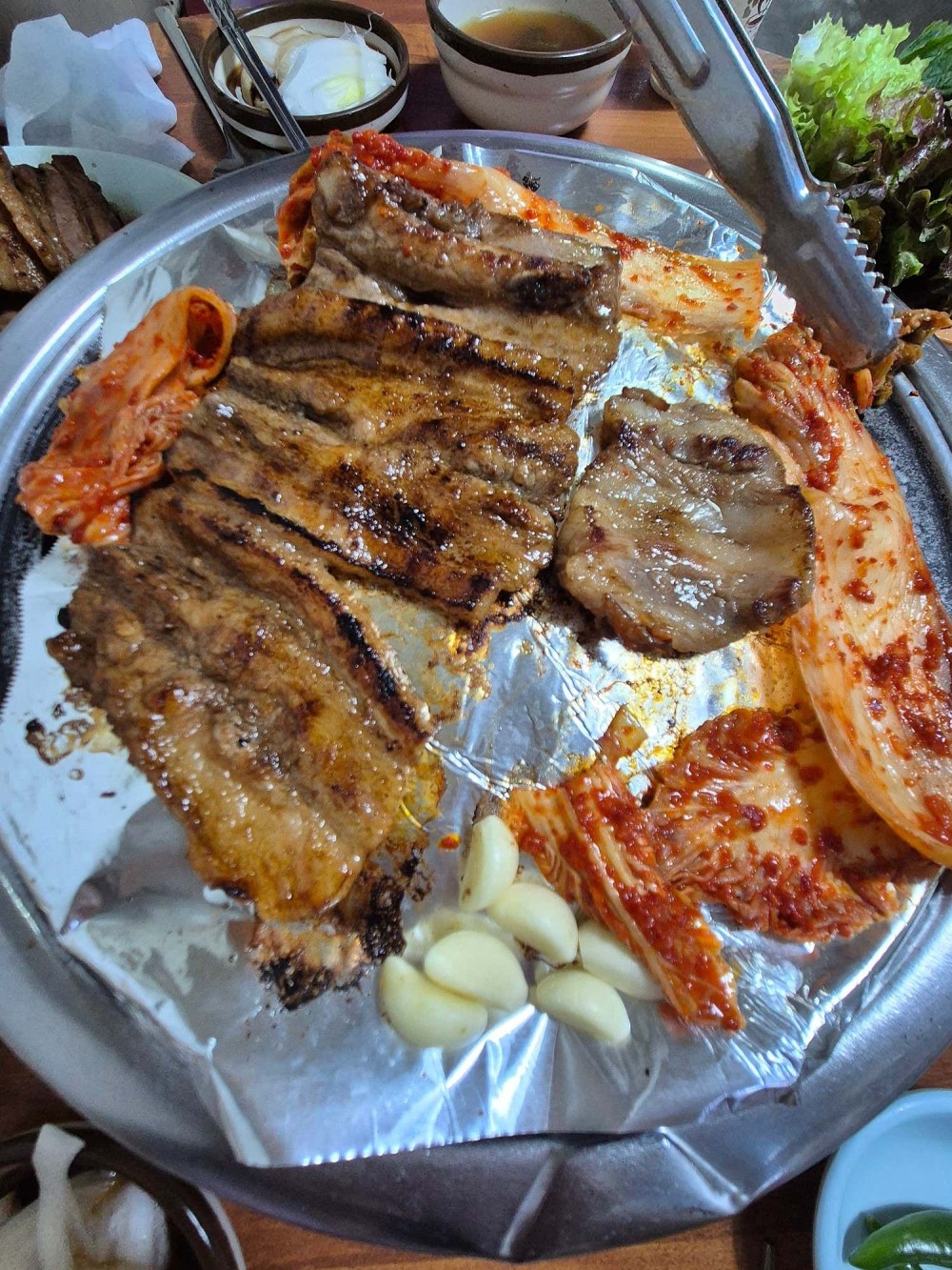 음식점 영수증이미지