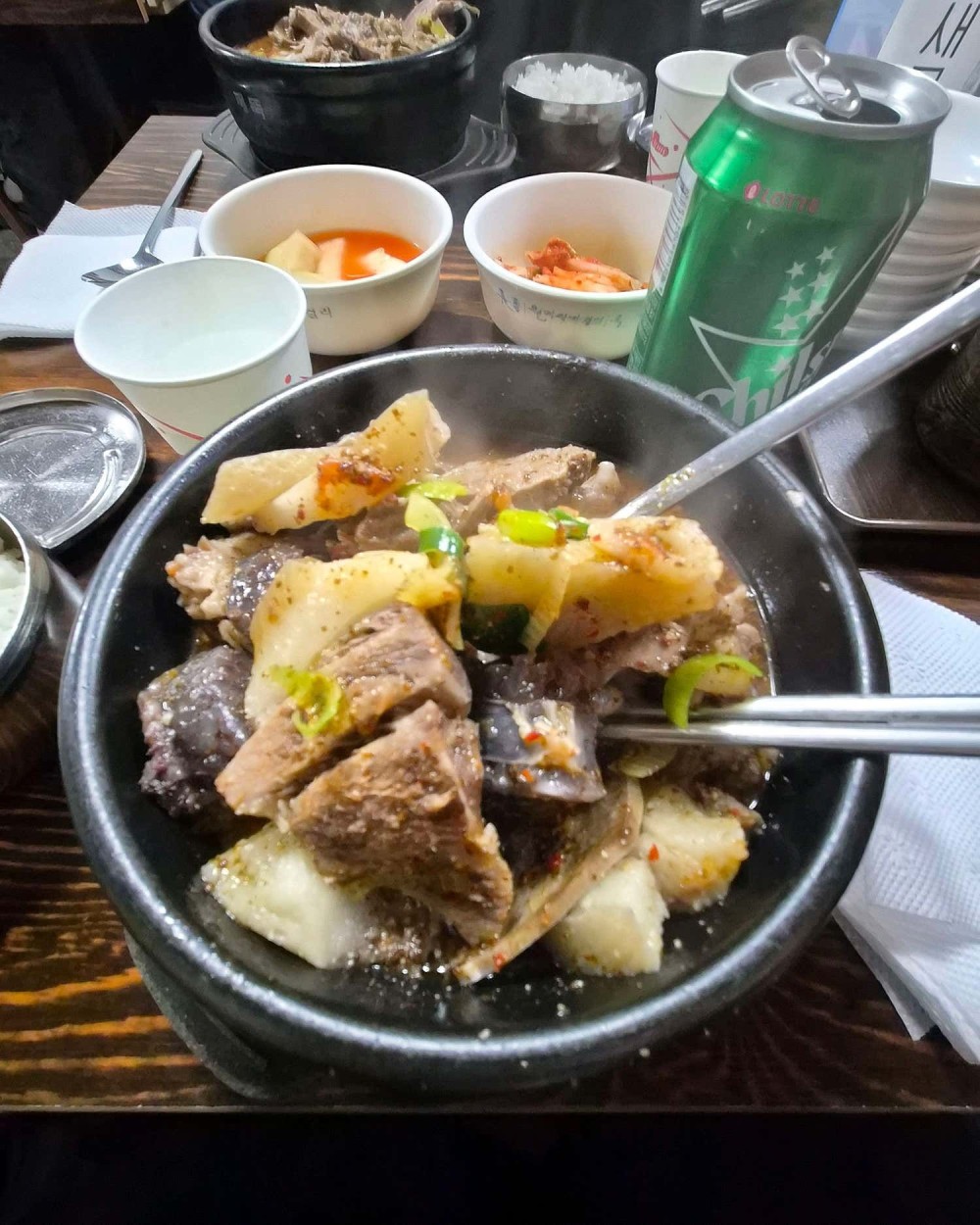 음식점 영수증이미지
