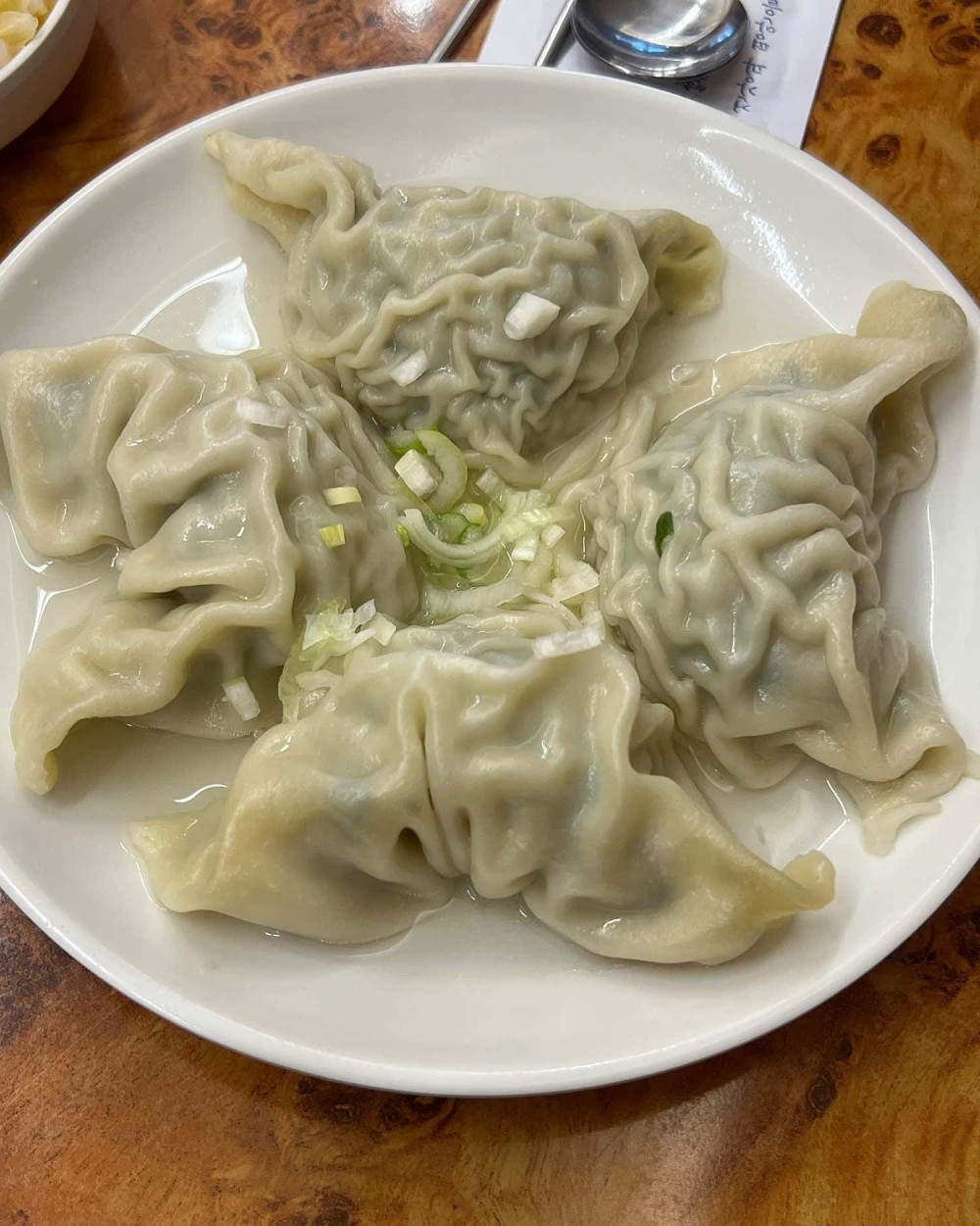 음식점 영수증이미지