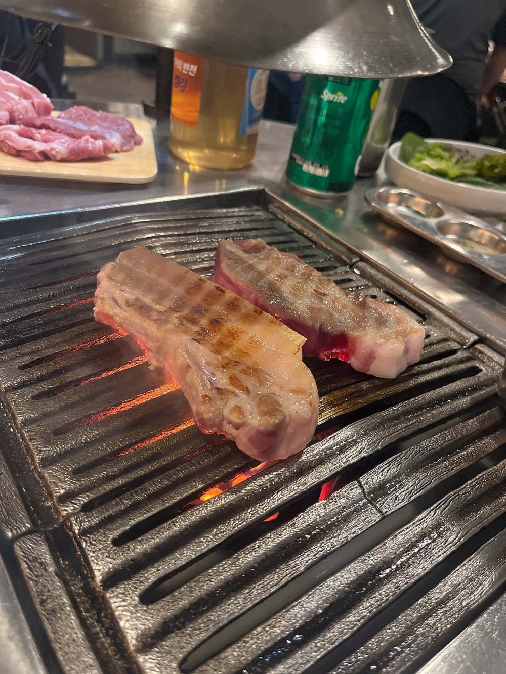 음식점 영수증이미지