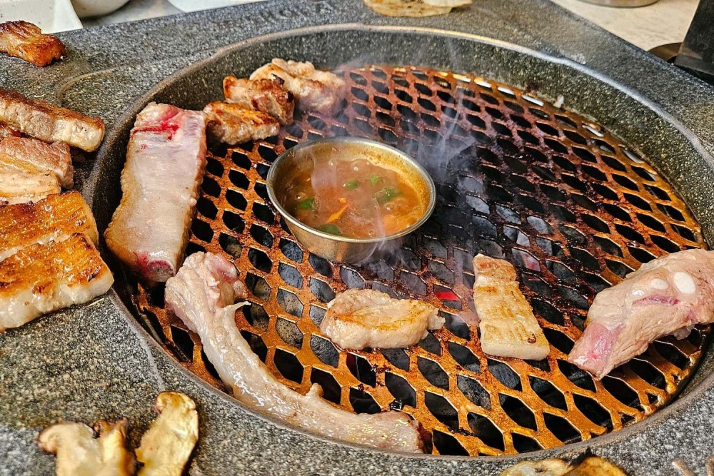 음식점 영수증이미지