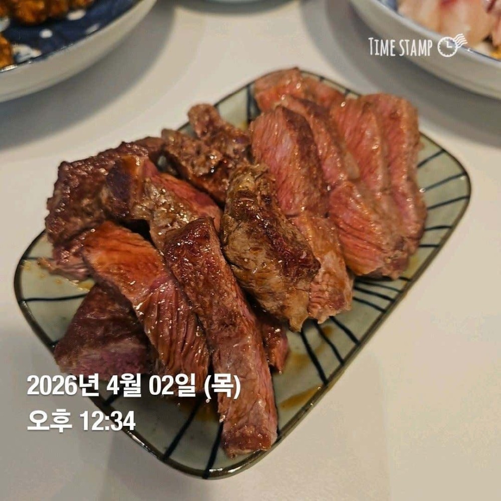 음식점 영수증이미지