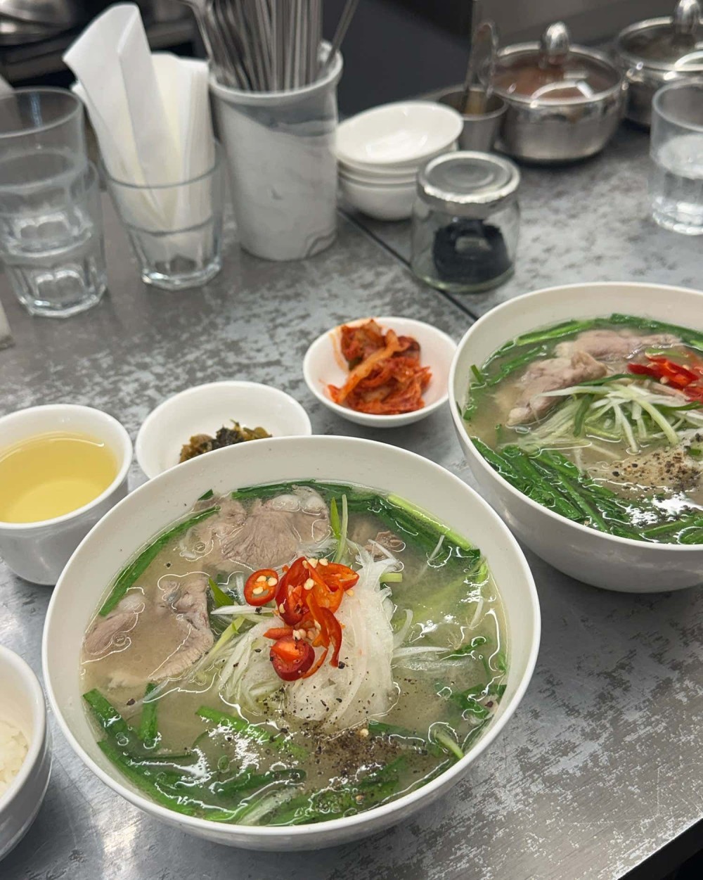 음식점 영수증이미지
