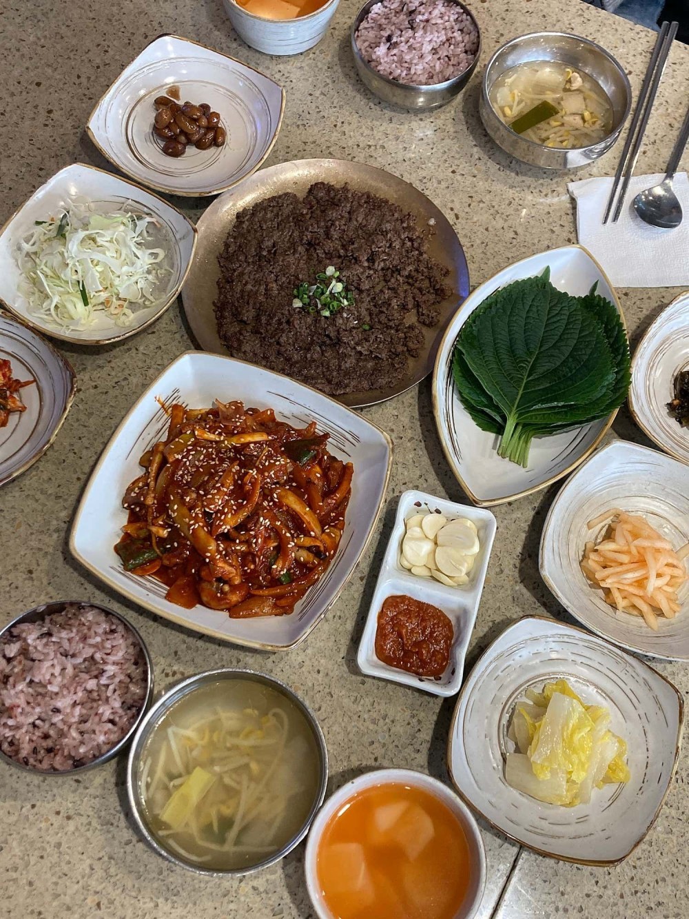 음식점 영수증이미지