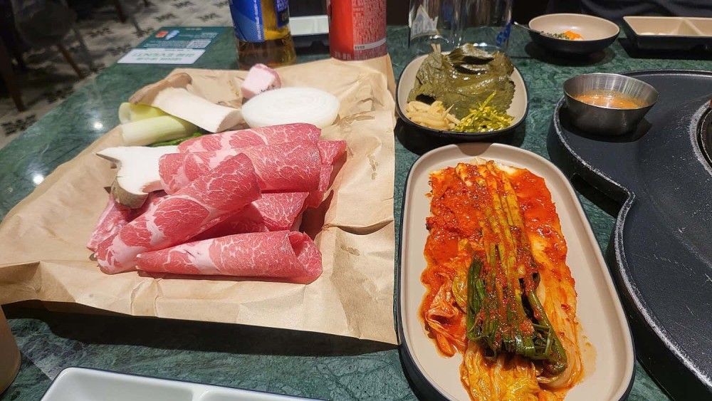 음식점 영수증이미지