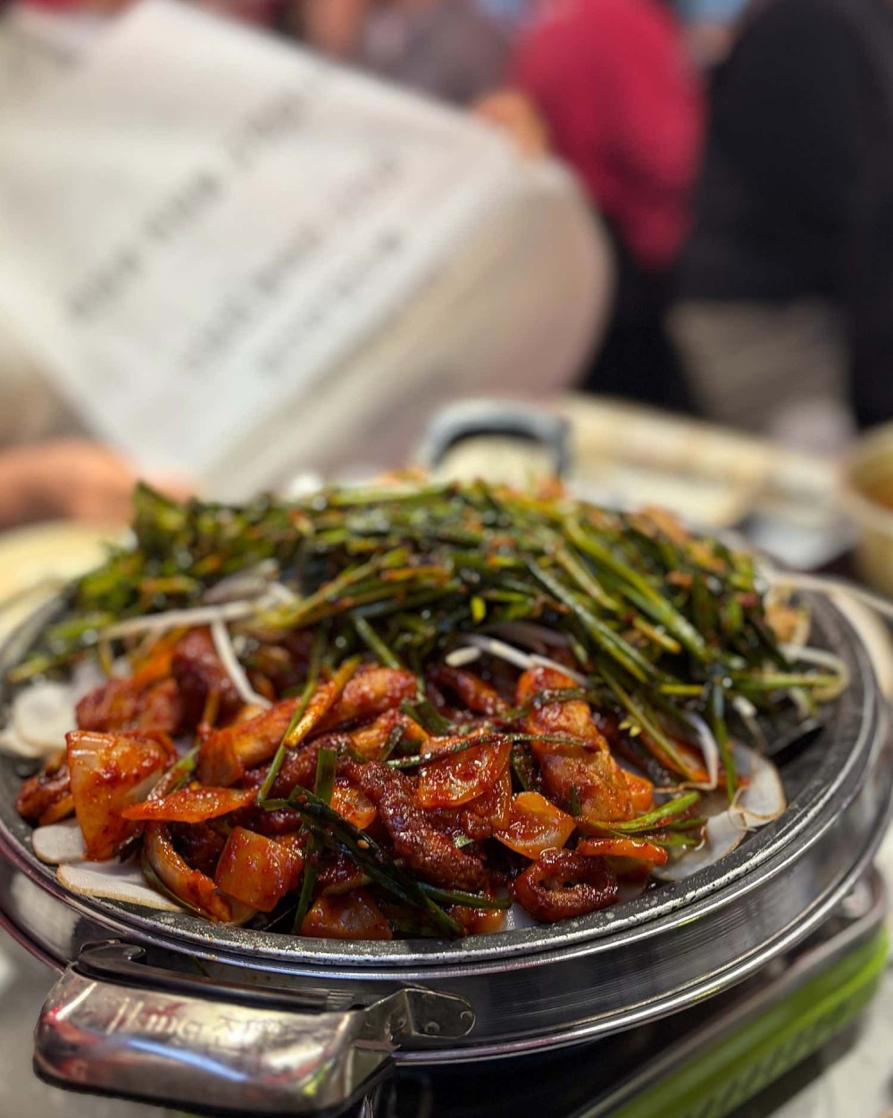 음식점 영수증이미지