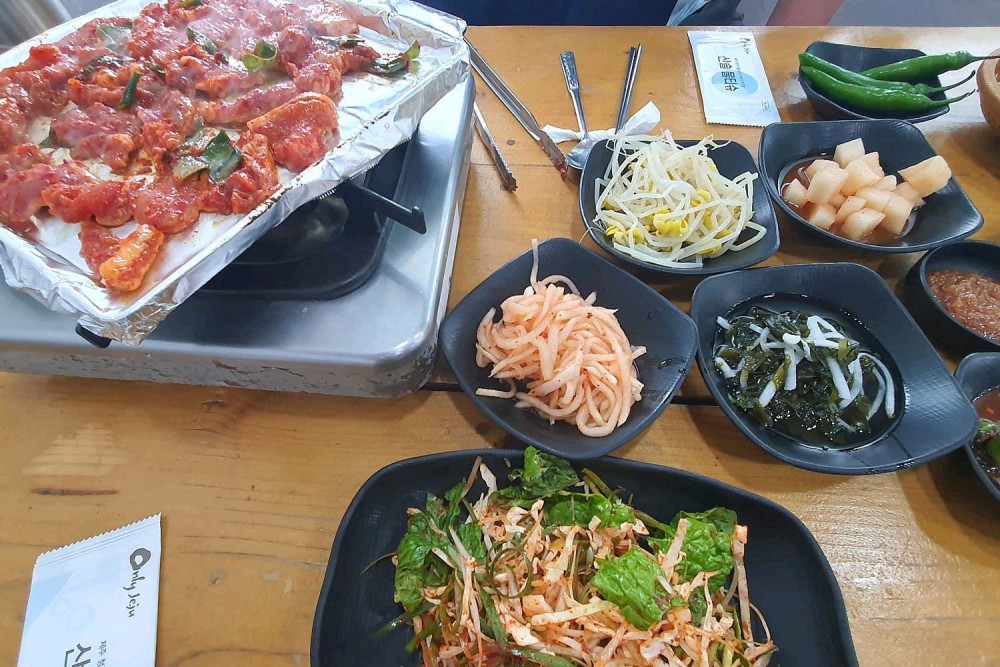음식점 영수증이미지